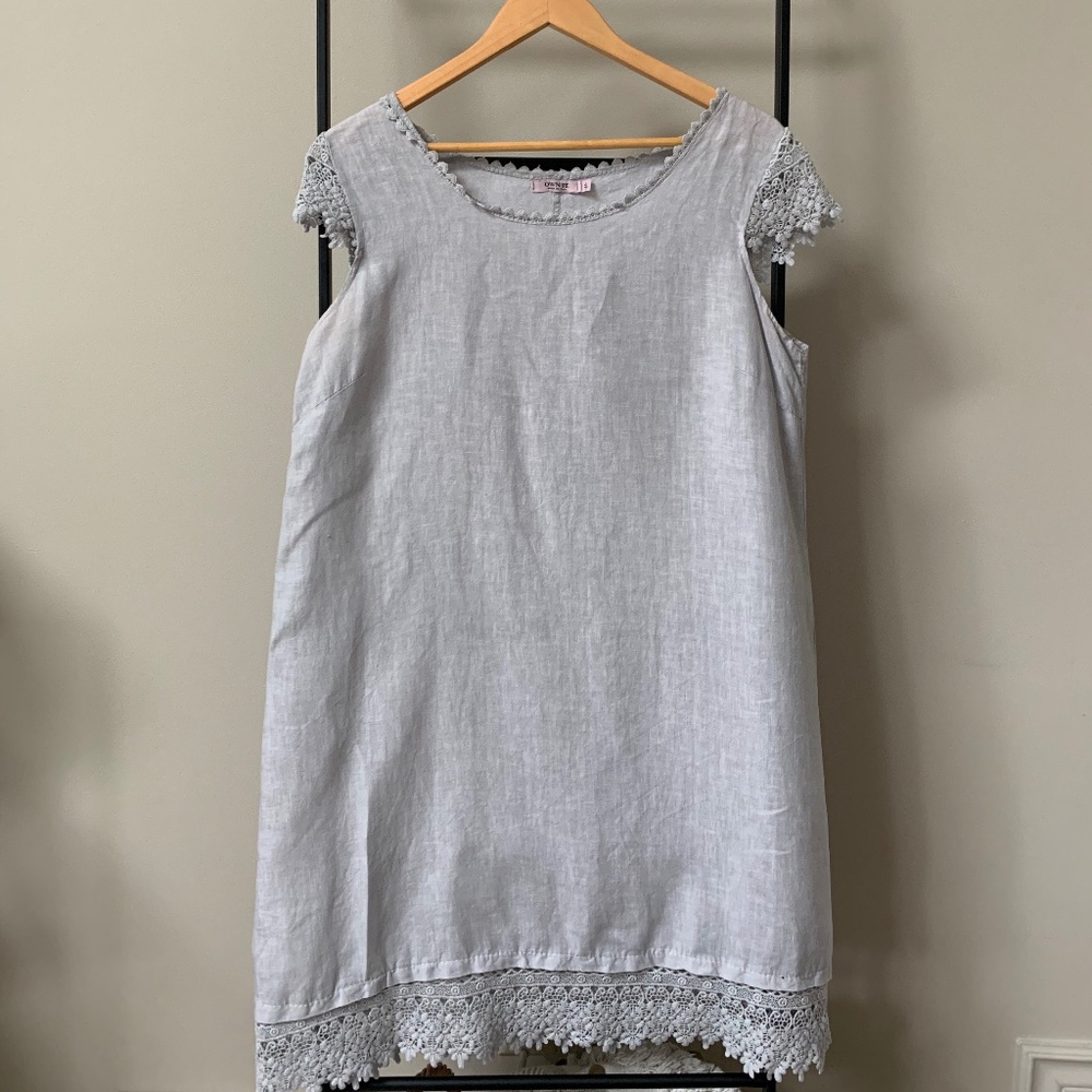 Linen Mini Dress